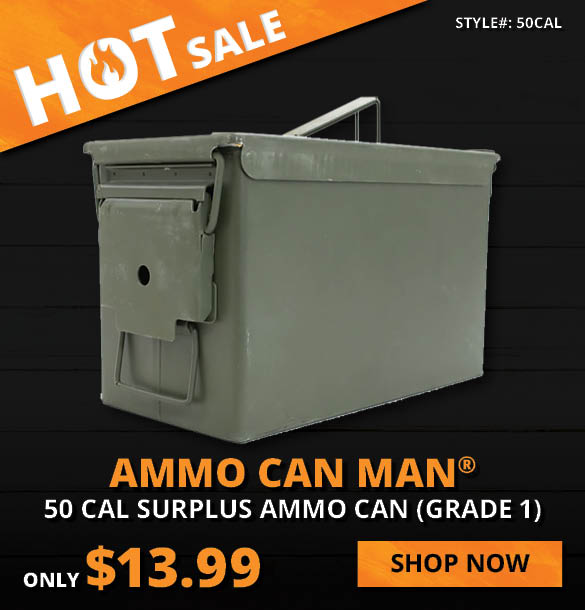 Ammo Can Man 50 Cal